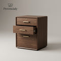 Provincialy™ Wood-Grain File Cabinet